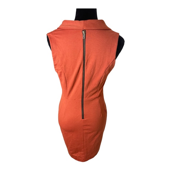 Banana Republic Cowl Neck Sheath Dress Size 6 - Picture 3 of 7